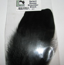 goose shoulders  select   black   Hareline